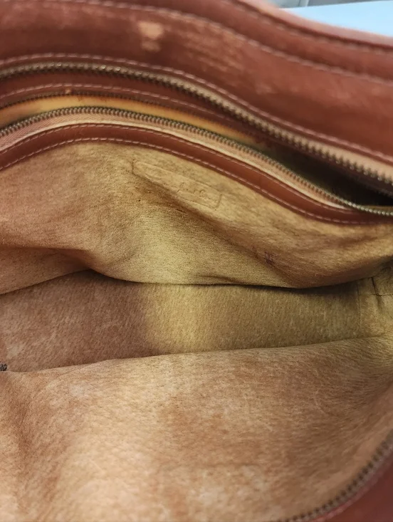 Authentic Vintage Logoglam Cognac Canvas MCM crossbody Shoulder Bag With COA - Picture 9 of 12